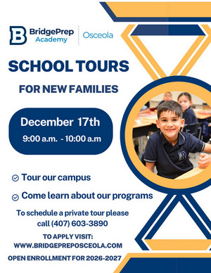 School Tour for New Families